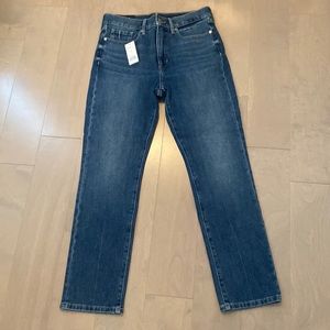 BNWT discontinued Banana Republic high rise slim cut ankle jeans size 29